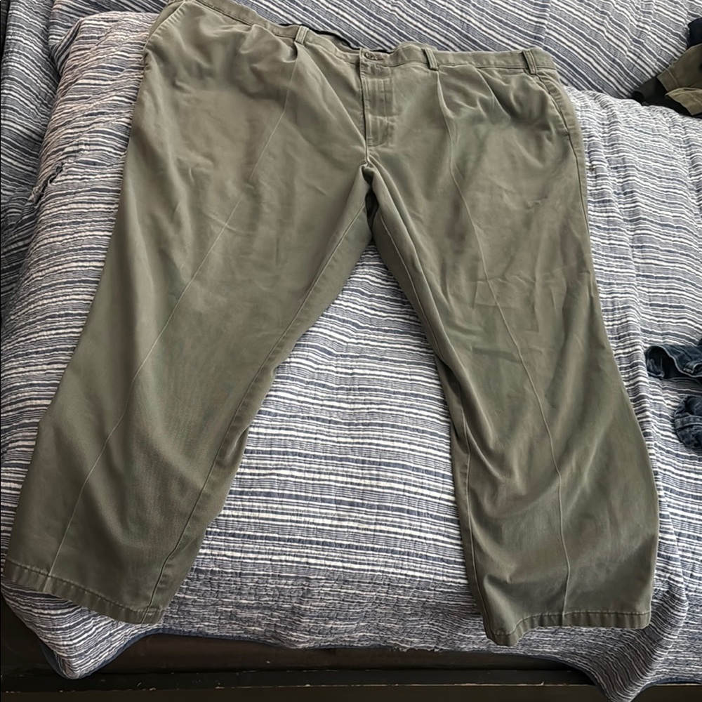 Dockers Green Chinos Classic Straight Leg